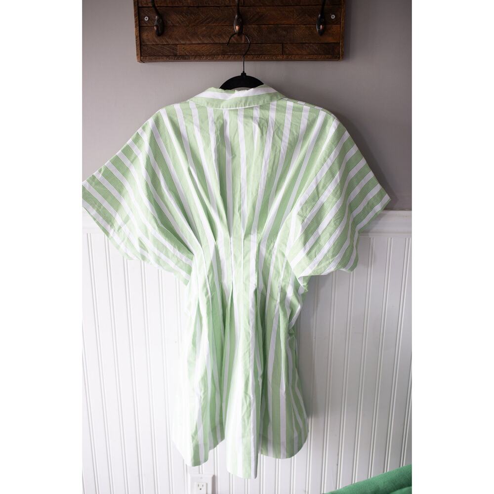 Anthropologie Tobie Button-Front Pleated Shirt Dress Mini Edition XS - Picture 3 of 4